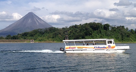 Arenal - Monteverde Jeep Boat Jeep